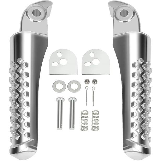 YOXUFA Mini Bike Foot Pegs Kit Replacement For Coleman Minibike CT200U CT200U-EX BT200X CT100U CC100X 97Cc 100Cc 3.0Hp 196Cc 200Cc 6.5Hp Powersports