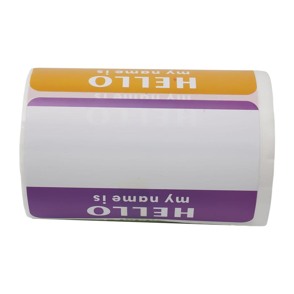 1 Roll/300 Stickers Name Tags Cartoon Name Tags Name Labels