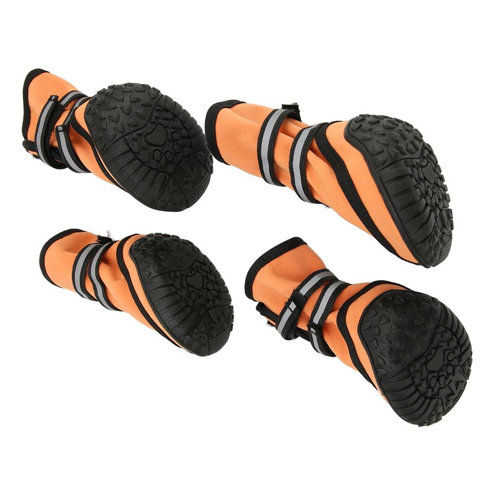 Soft Sole Dog Shoes Adjustable Strap Dog Anti-slip Paw Shoes Pet Rain Boots  Paw Protection