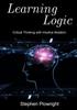 The Learning Logic: Critical Thinking with Intuitive Notation Book