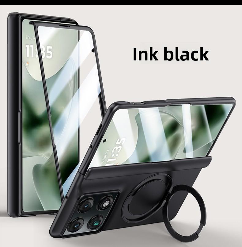 For Motorola Razr Fold Case Luxury Hard Magsafe Ring Stand Magnetic Protective Back Cover case For Moto Razr Fold Phone Shell