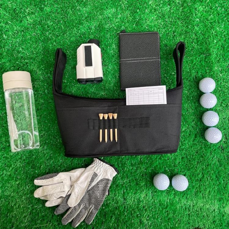 Heavy Duty Golf Cart Accessory Organizer Bag Waterproof Polyester Multi Compartment Accessories Storage Solution
