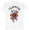 Trapstar Tiger und Rose Floral Grafik T-Shirt