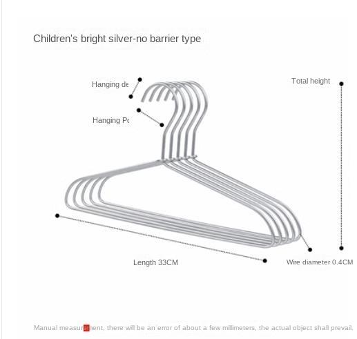 Hanger Household Air Clothes Aluminum Alloy Anti-Rust Wet Dry Dual-Use Solid Color Lightweight Good Toughness Durable Comfort 10 pack 3476₽