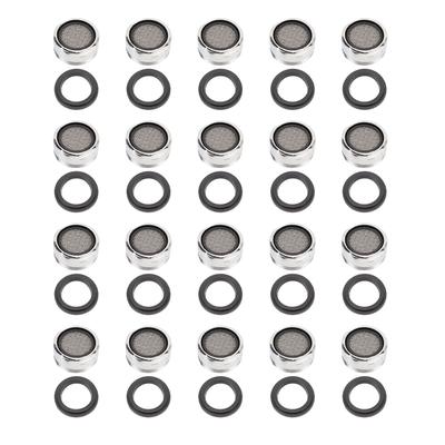 20 Set Faucet Aerator Replacement for Bathroom Kitchen Sink 1516in 24mm Stainless Steel Pin Brass