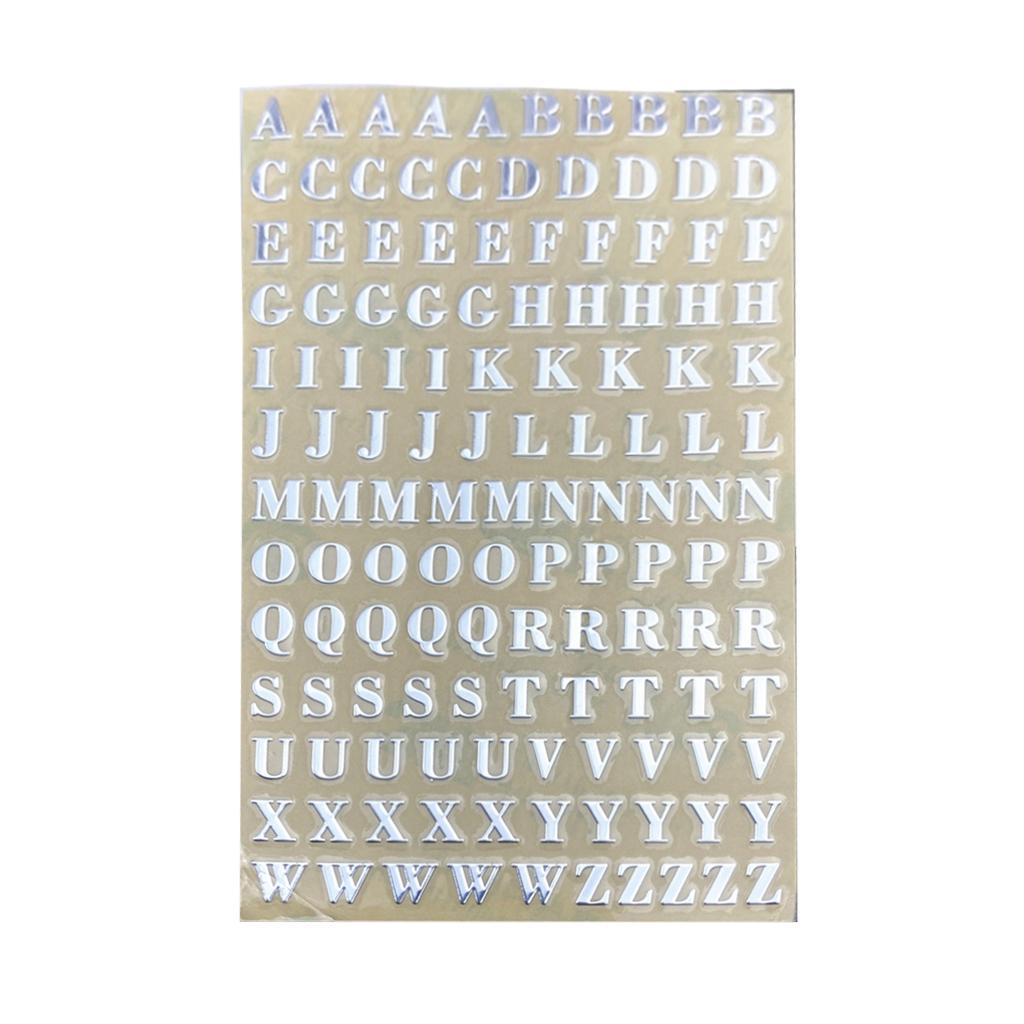 Small Epoxy Alphabet Lower for Case Letters Stickers for Kids Art Craft DIY Deco