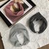 Magnetic buckle silk scarf high sense summer thin temperament colorful bright diamond neck protection decorative necklace scarf small scarf