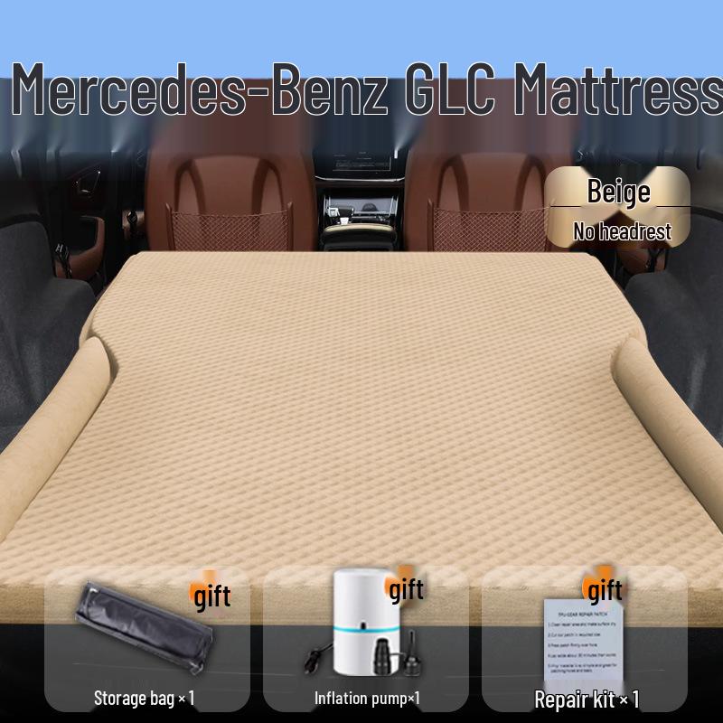 Mercedes-Benz GLC Car Trunk Air Mattress: Automatic Inflatable Sleeping Mat for Outdoor Camping