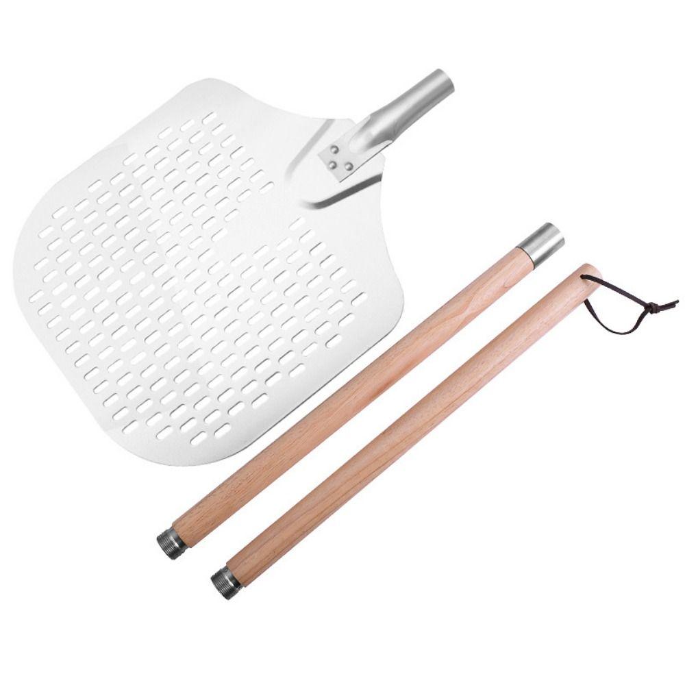 Extended Wooden Handle Pizza Shovel Detachable Pizza Peel Pizza Spatula Paddle  Baking Homemade