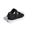 Adidas Originals 360 Sandals Cushioning Low top Toddler Shoes Black White Infant And Toddler EG5711