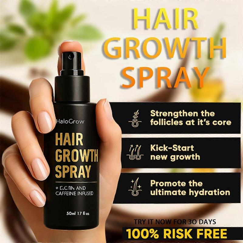 1~5x HaloGrow Hair Growth Spray with Biotin & Caffeine - Fast-Acting Hair Regrowth Treatment for Thinning Hair in Men & Women 2026