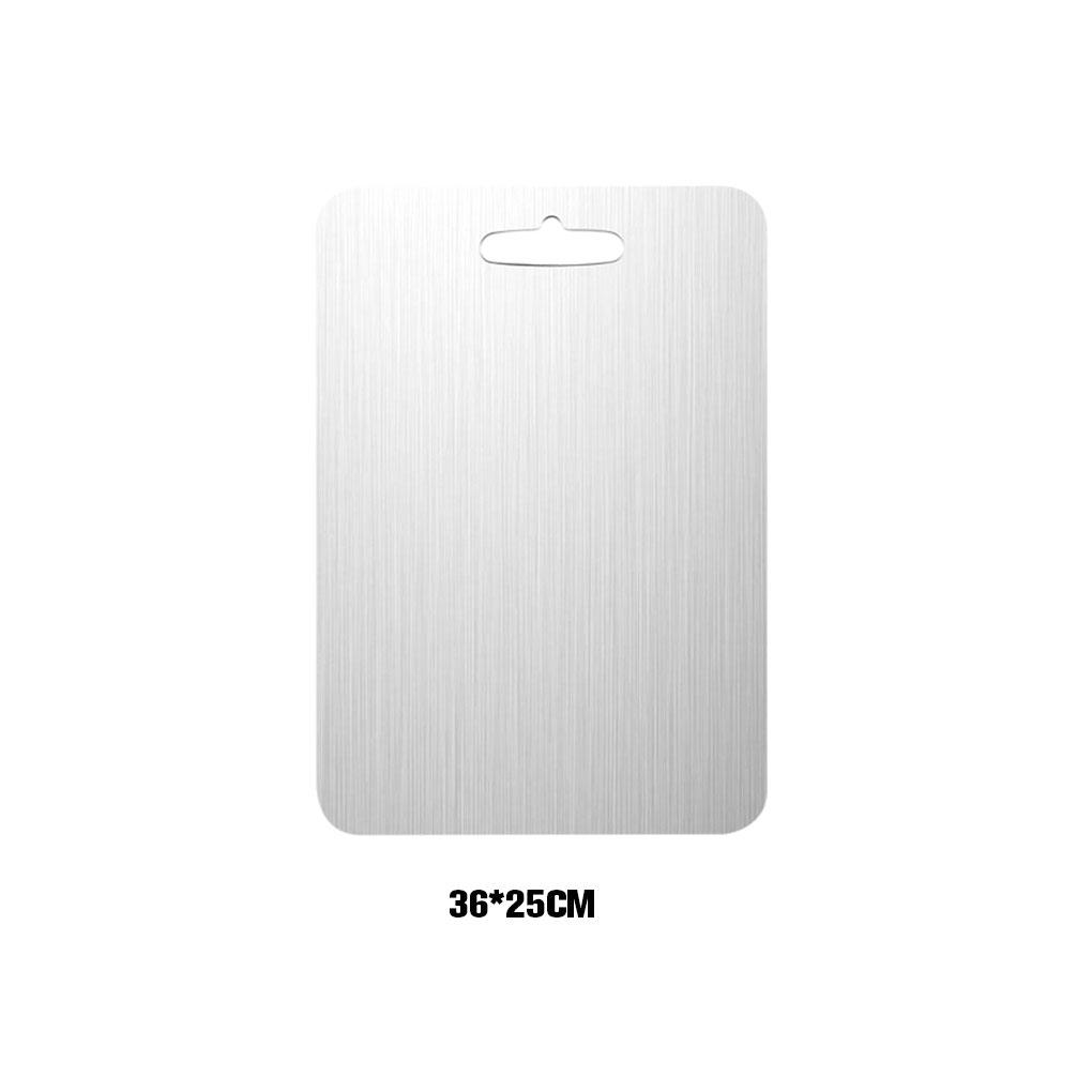 Ultimate Kitchen Companion - Stainless Steel Cutting Board For All Needs Double-sided Cutting Board