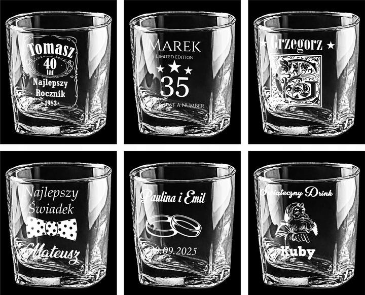 Szklanka Do Whisky Z Grawerem Wieczór Kawalerski Dla Świadka Ślub Urodziny