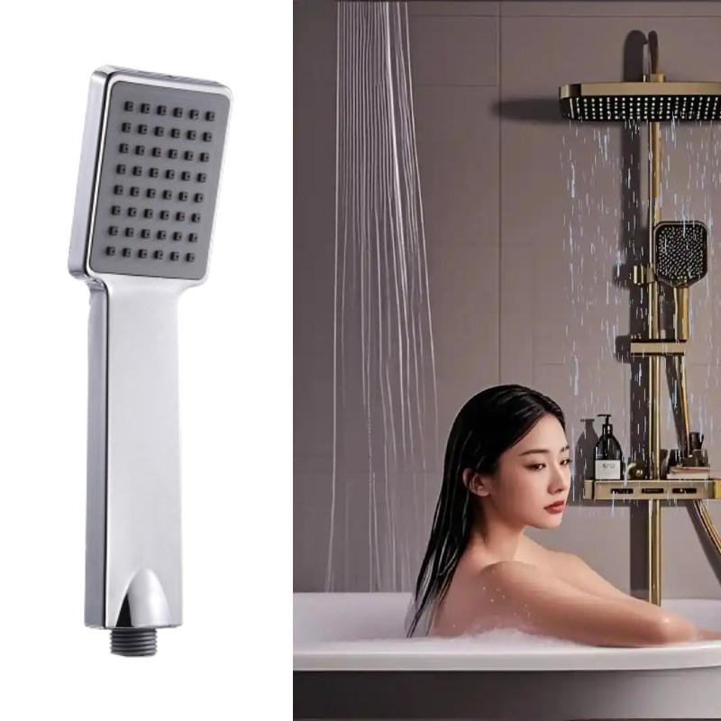 Square Head Shower Bathroom Bathing Tools Water Heater Showerhead Durable Gift
