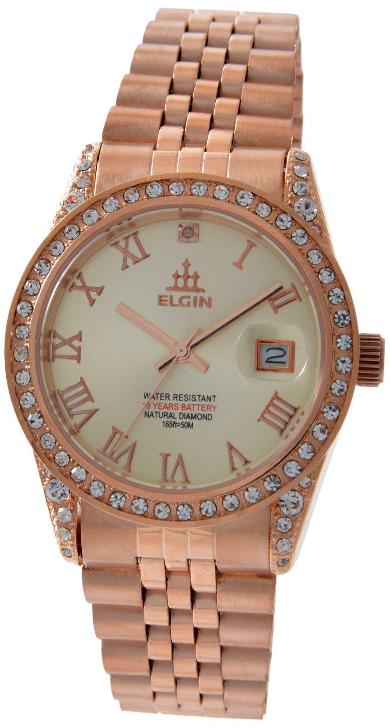 

Elgin unisex formal watch FK1402PG-G