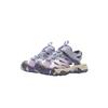 Li Ning Kids Outdoor Soft Comfortable Fashion Versatile Sandals Kids sandals Bellflower-Purple Plain-Purple Light-Pink YKEV030-6