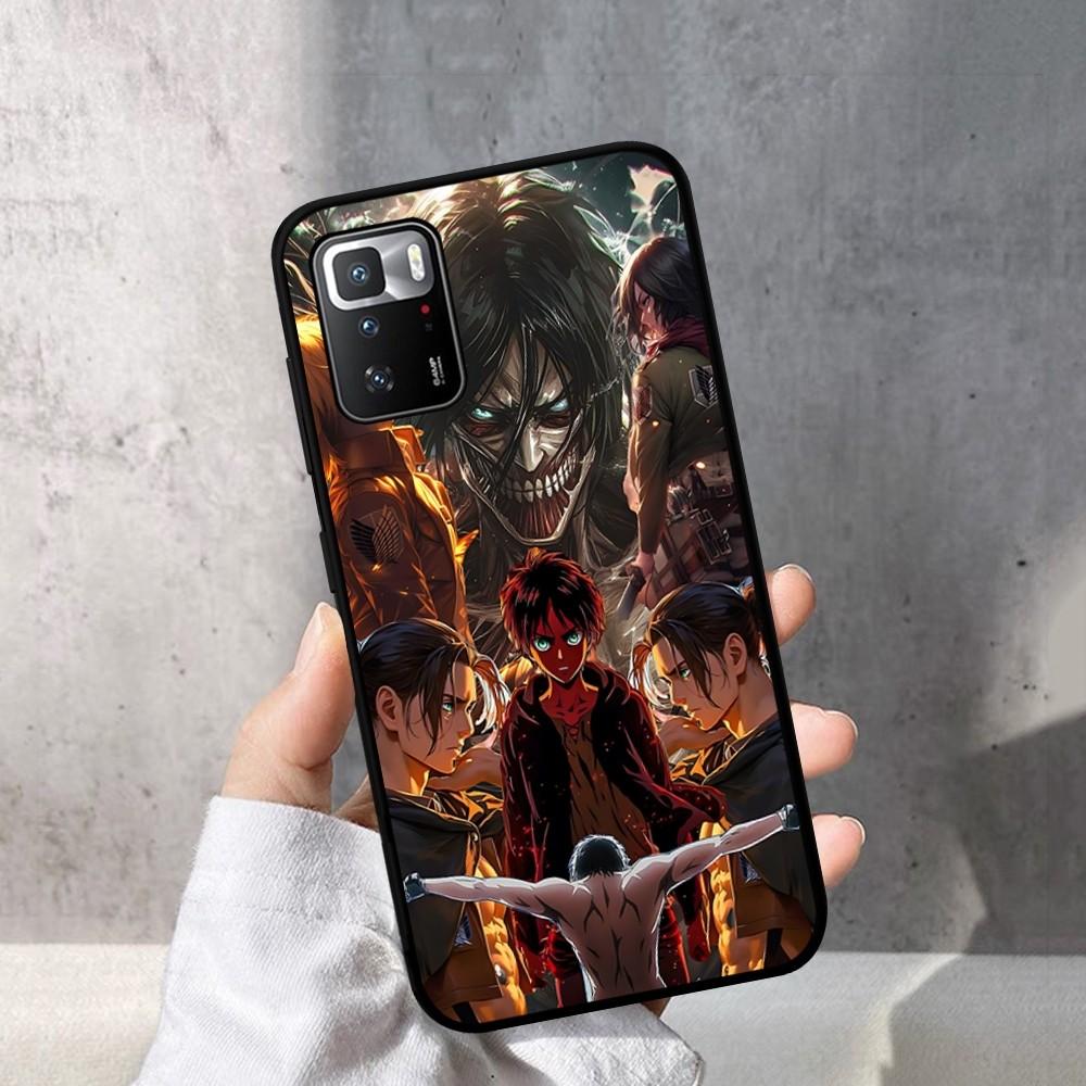 

Levi Eren Jaeger Phone Case For Redmi Note 4 X 5 A 6 7 8 T 9 9S 10 11 11S 11Epro Poco M3 Pro Redmi Note 9pro 4G