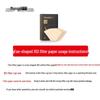 Mongdio Unbleached Virgin Wood Pulp Coffee Filter Papers