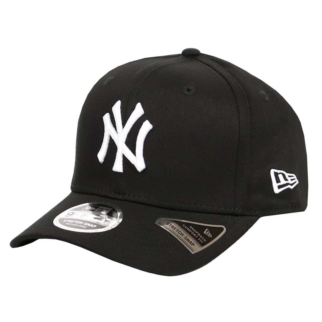

Cap 9FIFTY STRETCH SNAP MLB Logo Hat Brand Snapback Baseball Cap NY New York Yankees Black [New Era] Men s [Item]