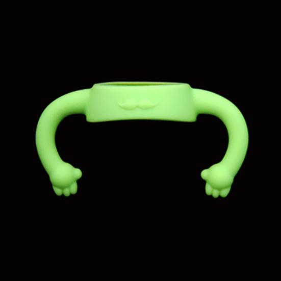 Baby Bottle Silicone Handle Soft Grip Breastfeeding Bottle Handle Attachment Flexible Bottle Accessory for Newborns