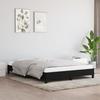 346714 vidaXL Bed Frame Black 140x190 Cm Fabric