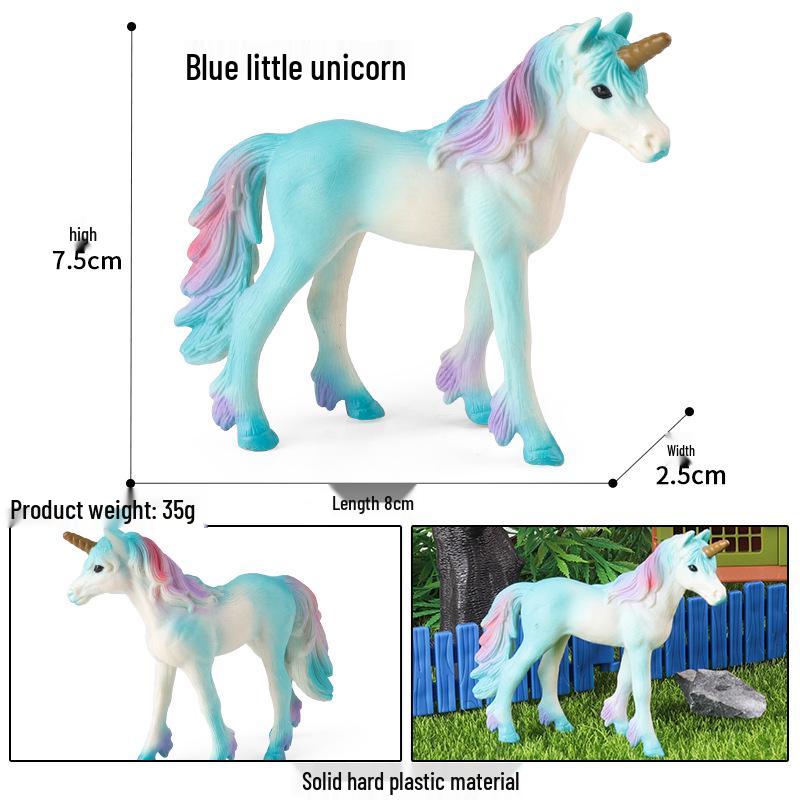 Mythical Creatures Model Toys: Unicorns, Pegasus, and Elves