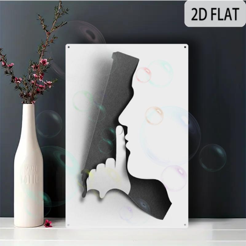 

2D Flat Aluminum Sign 8x12 Sign Durable Outdoor Aluminum Sign for Business And Parking Regulations 20x30cm（7.8x11.8inch）