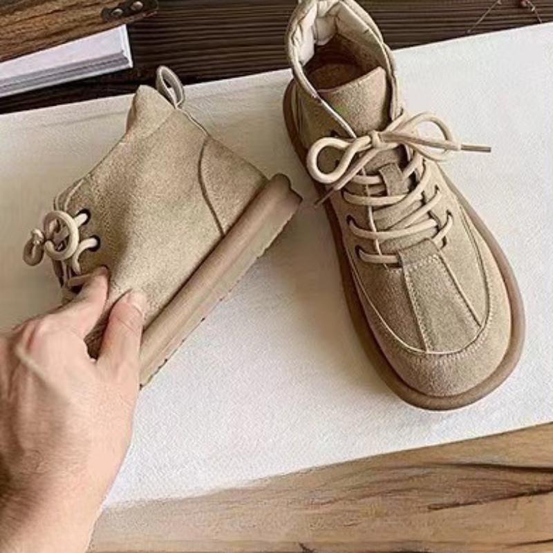 New Women Boots Autumn Fashion Versatile Women Shoes Flat Soft Comfort Ankle Boot Simple Exquisite Office Lady Tenis De Mujer