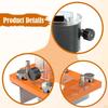 Wood Trimmer Router Base Adjustable Mounting Replacement Portable Slotting Bracket for 64-65mm