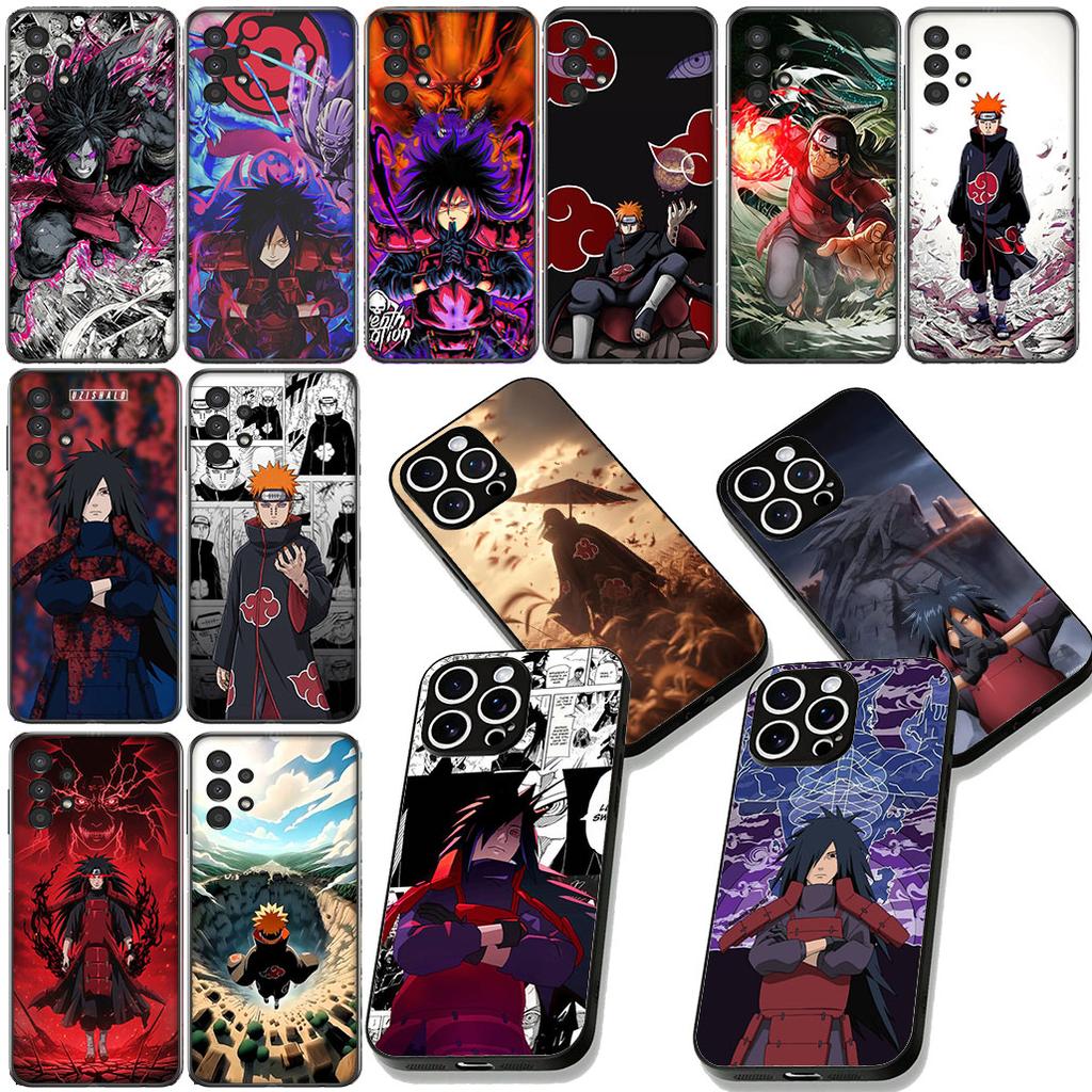 Uchiha Madaras Pain Akatsuki Narutos for Motorola Moto Edge 50 30 Fusion 40 NEO Ultra Pro G22 G23 G20 G35 G84 G13 G53 Phone Case