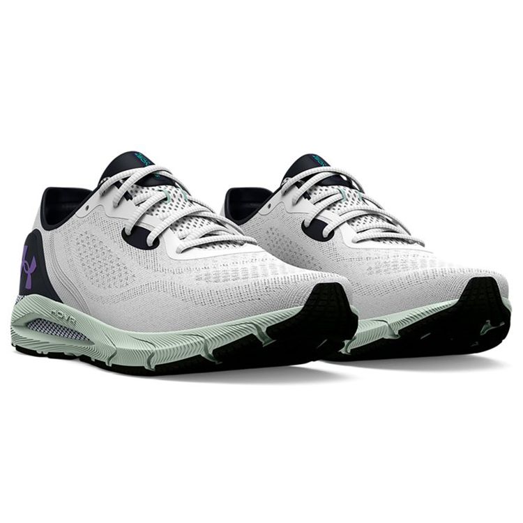 Under Armour HOVR Sonic 5 Fashion Comfortable Sports Fabric Low-Top Casual Running Shoes Women sneaker White 3025659-103