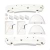 Kit de Baloiço para Limpeza de Piscina Peça de Reposição Leve, 2 Pingentes Resistentes para