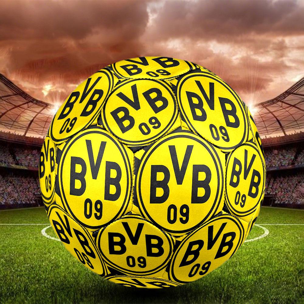 1pc Borussia Dortmund Soccer Ball Size 5 Indoor Soccer Ball Fashion Colorful Backyard Game - Great For Sports Fans Gift HE14