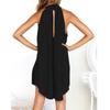 Chic Womens Holiday Irregular Ladies Summer Beach Sleeveless Party Dress For Effortless Style And Comfort