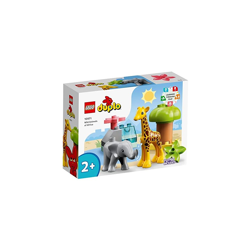 LEGO DUPLO Animal Town Toy Set 10971 for Toddlers Ages 1.5 to 4 Building Blocks Educational Play