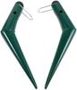 Levemolo 2 Pieces Planting Hole Auger Made of Manganese Steel for Garden Planting | Blue, Ergonomic Handle, Efficient Hole Formation, for Vegetables a