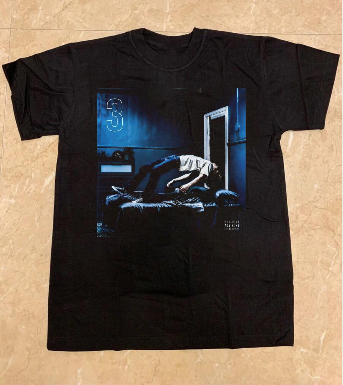 The Kid LAROI - F*CK LOVE 3 Черная хлопковая футболка S-5XL L164 M