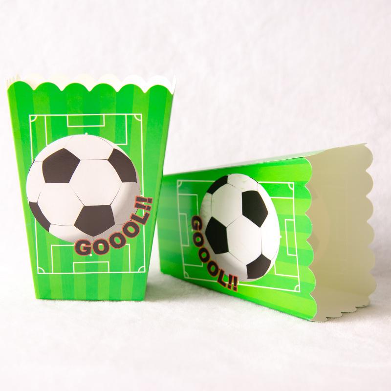 Football-Themed Birthday Party Decoration & Tableware Set