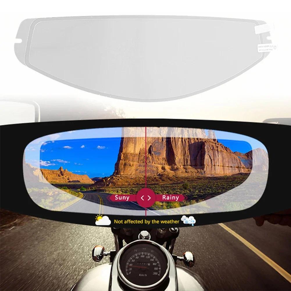 Motorcycle Helmet Anti-fog Visor Film Motorcycle Helmet Clear Patch Film Accessories Durable Coating Sticker for AGV K5 K3SV