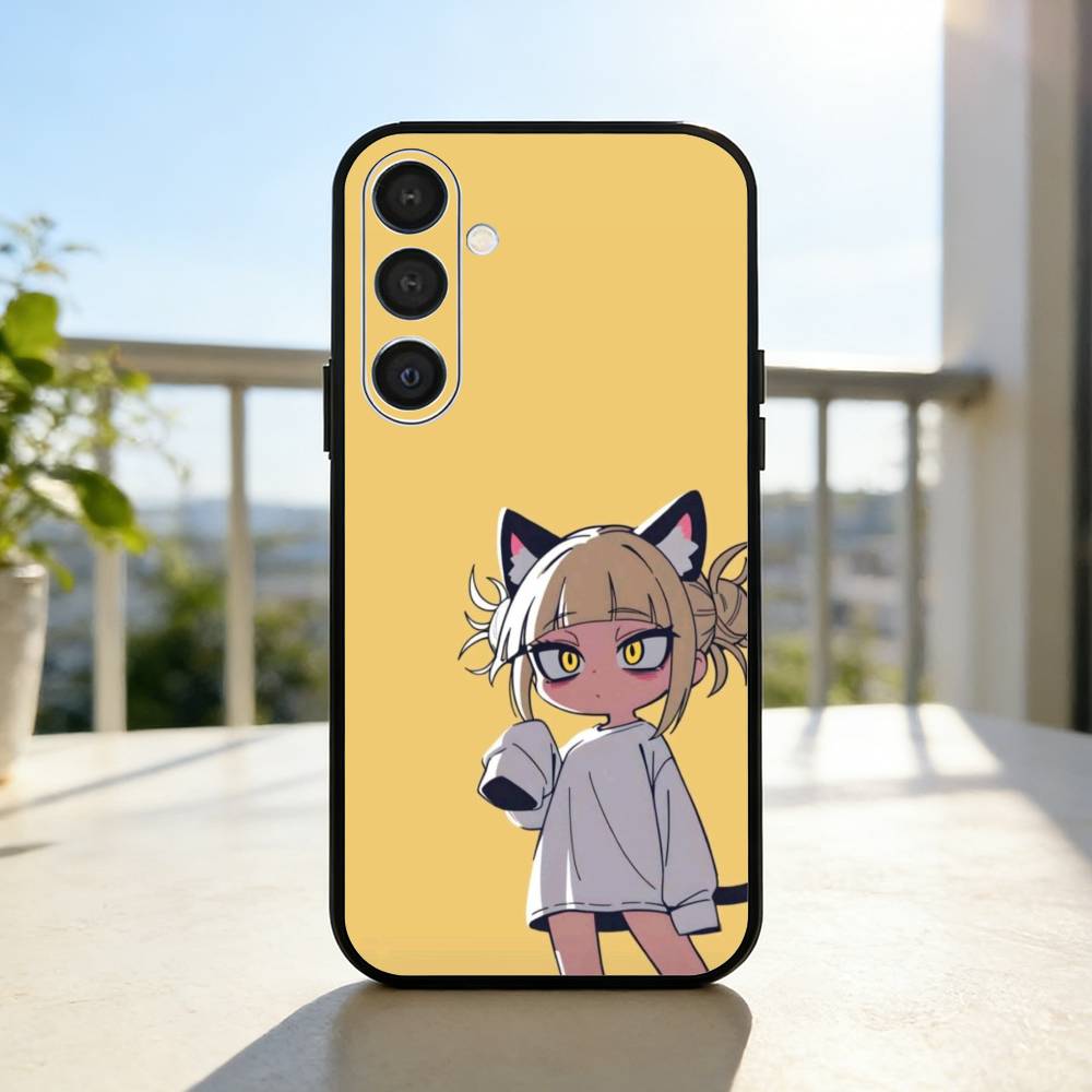 My Hero A-Academia Himiko Toga  Phone Case For Samsung  A73,72,71,53,52,51,22,91,80, Soft Black Cover
