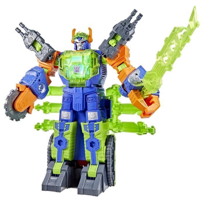 Transformers Scorponok Pack de combat, figurine 51 cm convertible, Transformers CYBERWORLD, dès 6 ans