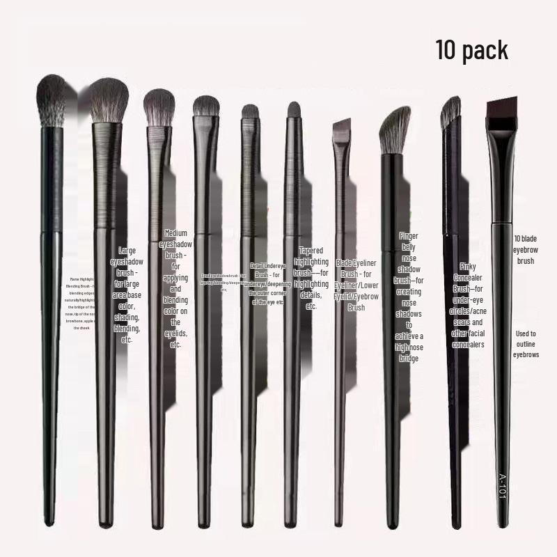 

Набор из 6 кистей для макияжа глаз с мягким ворсом, Цанчжоу