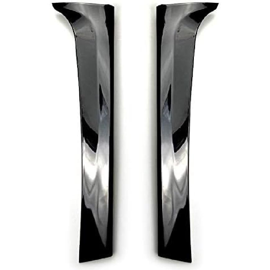 Black Rear Window Spoiler Side Wing Cover Trim 2pcs for Volkswagen VW Tiguan MK2 2017-2020