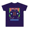 Pin Ball Mario Screen Poster Arcade NES Famicom Game 8 Bit Classic Vintage All Sizes Single Jersey Men's T-shirt