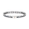 [Maserati] Maserati Jewelry 210 Mm Men's Stainless Steel Bracelet JM220ASR08 (Adjustable)