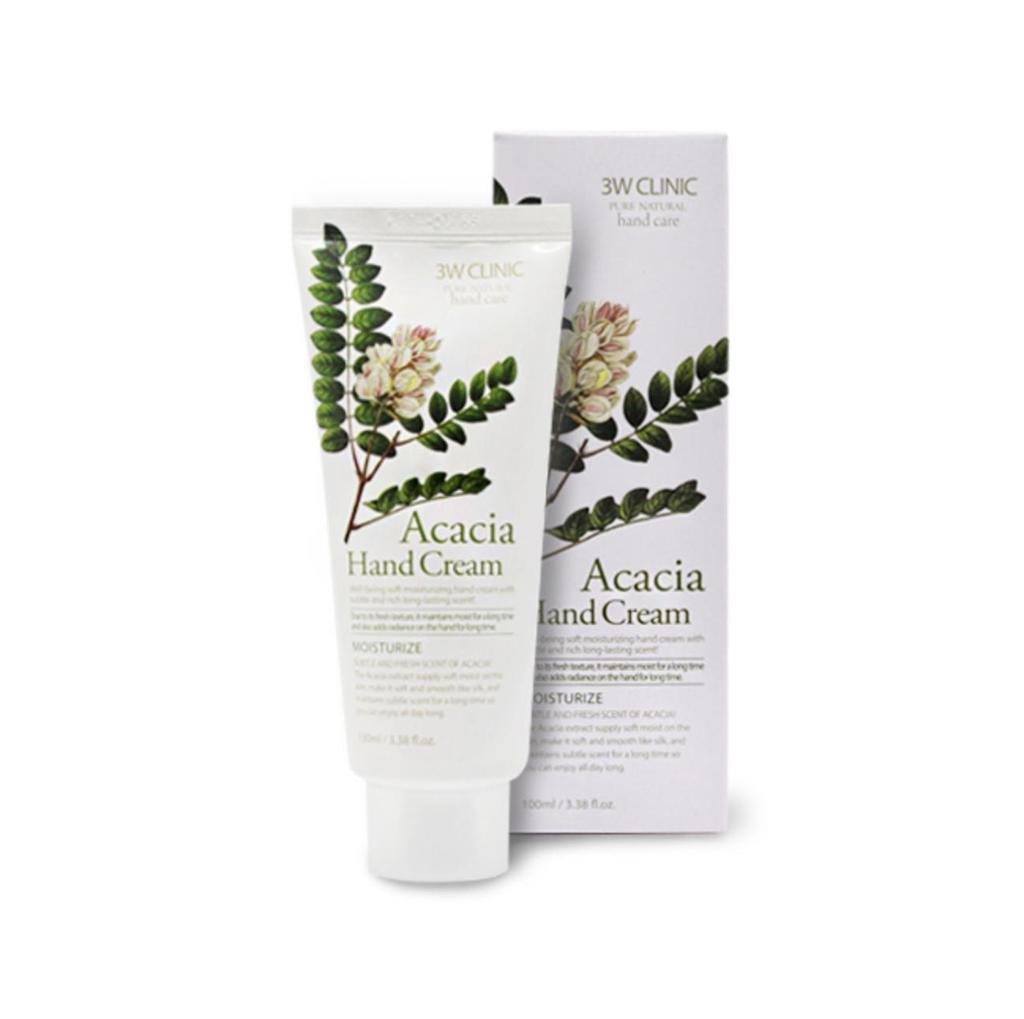 3w Clinic Crème Mains Hydratante Acacia 100ml (3 Options)