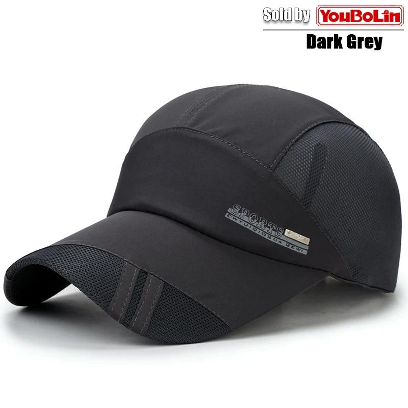 

Summer Lightweight Quick-Drying Adjustable Baseball Cap Sun Hat Trucker Caps Dad Hats