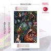 Note Elements 100% Round Full Drill 5D DIY Diamond Painting Embroidery Cross Stitch Rhinestone Décor