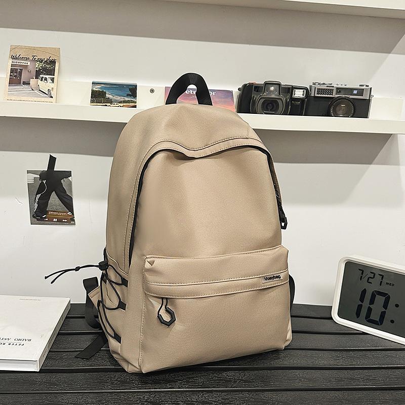 Schoolbag Trendy Cool Schoolbag Male College Student Simple Versatile Large Capacity Computer Travel Backpack Lightweight Female High School Backpack