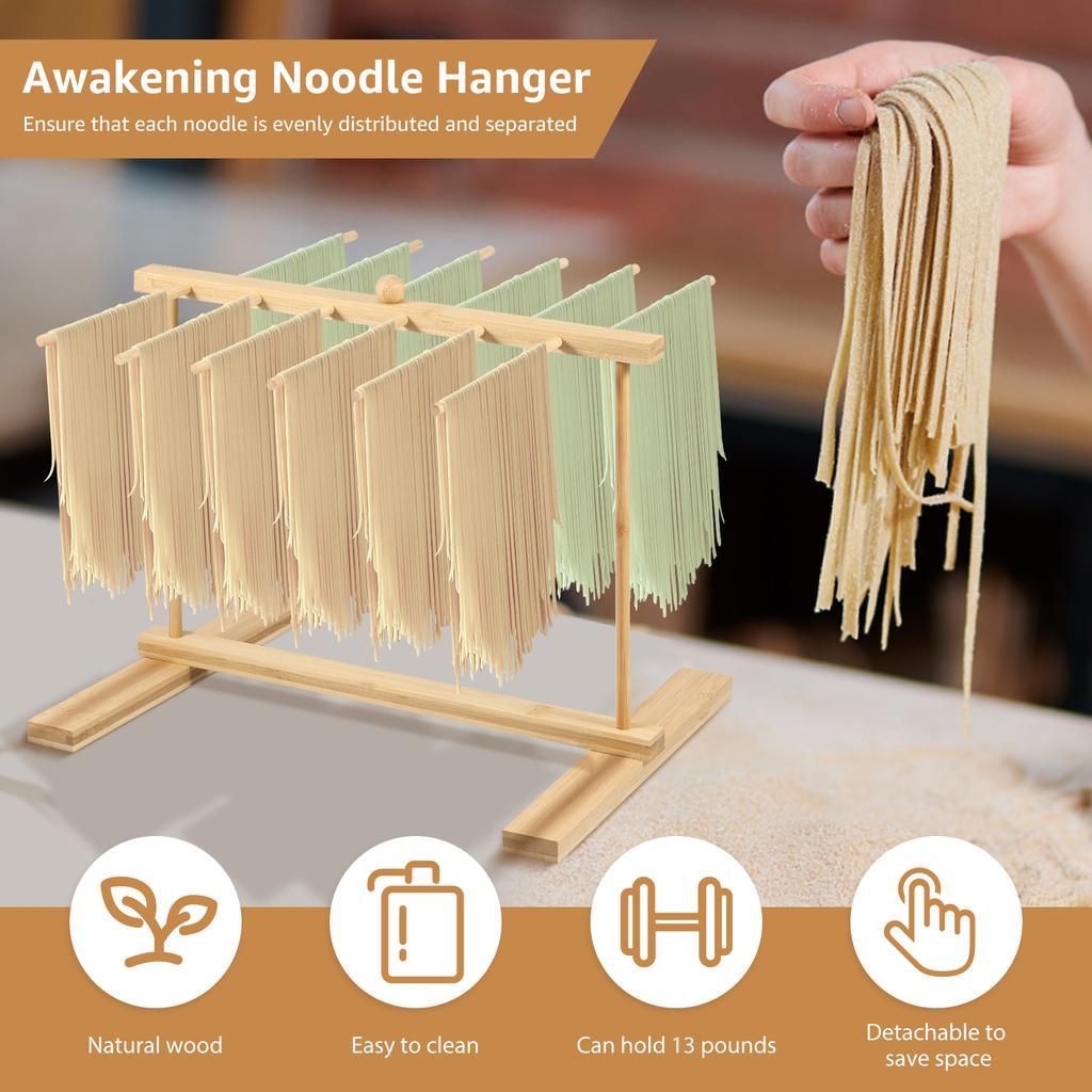 Pasta Drying Rack Detachable Handmade Noodles Dryer Stand Pasta Hang Rack for Xmas Pasta Cook Tool Kitchen Acce Jewelry Storage